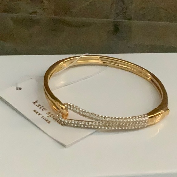 kate spade Jewelry - Kate Spade Gold CZ Bracelet